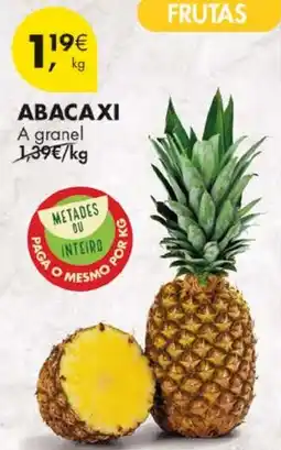 Pingo Doce Abacaxi a granel promoção