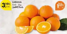 Pingo Doce Laranja promoção