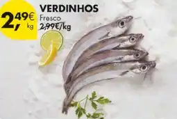 Pingo Doce Verdinhos promoção