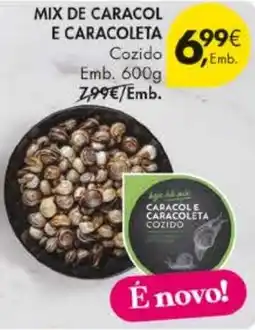 Pingo Doce Mix de caracol e caracoleta cozido promoção