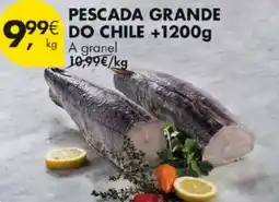 Pingo Doce Pescada grande do chile +1200g promoção
