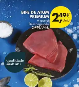 Pingo Doce Bife de atum premium promoção