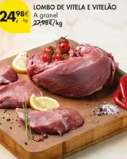 Pingo Doce Lombo de vitela e vitelão promoção