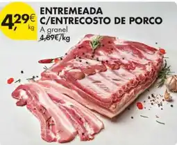 Pingo Doce Entremeada c/entrecosto de porco promoção