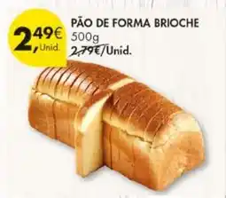 Pingo Doce Pão de forma brioche promoção