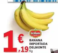 E.Leclerc Del monte - banana importada promoção