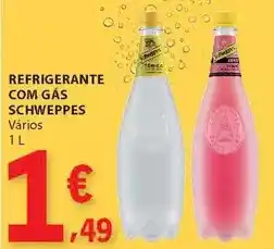 E.Leclerc Schweppes - refrigerante com gas promoção
