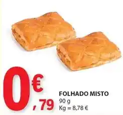 E.Leclerc Folhado misto promoção