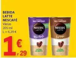 E.Leclerc Nescafé - bebida latte promoção