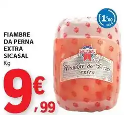 E.Leclerc Sicasal - fiambre da perna extra promoção