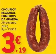 E.Leclerc Fumeiros da guarda - chourico regional fumeiros da guarda promoção