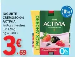 E.Leclerc Activia - iogurte cremoso 0% promoção