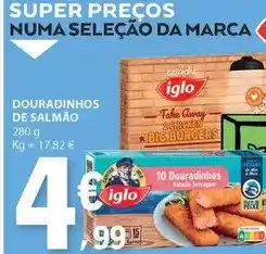 E.Leclerc Iglo - douradinhos de salmão promoção