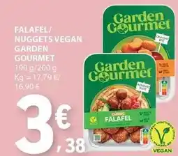E.Leclerc Garden gourmet - falafel/ nuggets vegan promoção