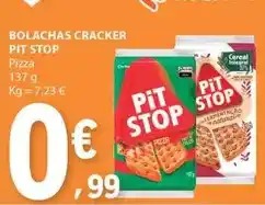 E.Leclerc Pit stop - bolachas cracker pit stop promoção