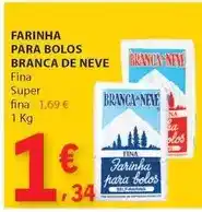 E.Leclerc Branca de neve - farinha para bolos promoção
