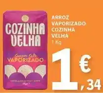 E.Leclerc Cozinha velha - arroz vaporizado promoção