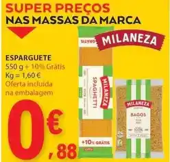 E.Leclerc Milaneza - esparguete promoção