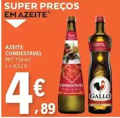 E.Leclerc Gallo - azeite promoção