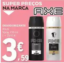 E.Leclerc Axe - desodorizante promoção