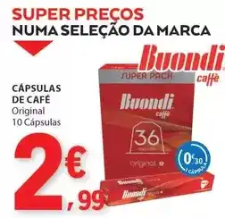 E.Leclerc Buondi - cápsulas de café promoção