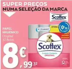 E.Leclerc Scottex - papel higiénico promoção