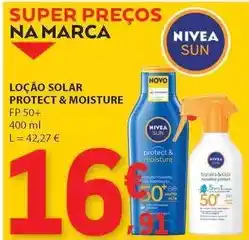 E.Leclerc Nivea - loção solar protect & moisture promoção