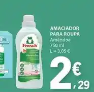 E.Leclerc Amaciador para roupa promoção