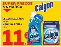 E.Leclerc Calgon - gel anticalcario 2 em 1 maquina roupa promoção