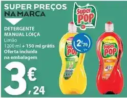 E.Leclerc Super pop - detergente manual loica promoção