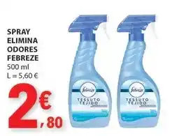 E.Leclerc Spray elimina odores promoção