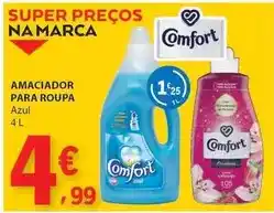 E.Leclerc Comfort - amaciador para roupa promoção