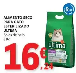 E.Leclerc Ultima - alimento seco para gato esterilizado promoção
