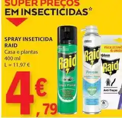 E.Leclerc Raid - spray inseticida promoção