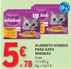E.Leclerc Whiskas - alimento humido para gato promoção