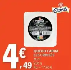 E.Leclerc Mini - queijo cabra promoção