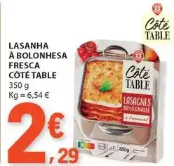 E.Leclerc Lasanha à bolonhesa fresca promoção