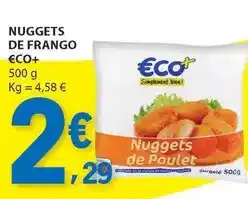 E.Leclerc €co+ - nuggets de frango promoção