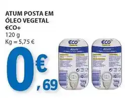 E.Leclerc €co+ - atum posta em óleo vegetal eco+ promoção