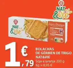 E.Leclerc Bolachas de germen de trigo promoção