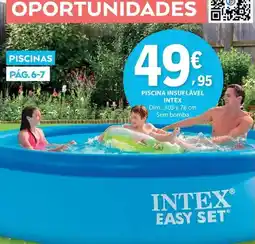E.Leclerc Intex - piscina insfu promoção
