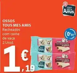 E.Leclerc Tous - ossos recheados com carne de vaca promoção