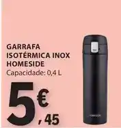 E.Leclerc Garrafa isotermica inox promoção