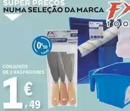 E.Leclerc Conjunto de 3 raspadores promoção