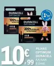 E.Leclerc Duracell - pilhas optimum promoção