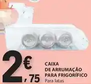 E.Leclerc Caixa de arrumacao para frigorífico promoção