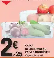 E.Leclerc Caixa de arrumacao para frigorifico promoção