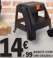 E.Leclerc com - banco com um degrau promoção