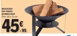 E.Leclerc Dim - braseiro em ferro barbecook promoção