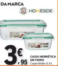 E.Leclerc Caixa hermetica em vidro promoção